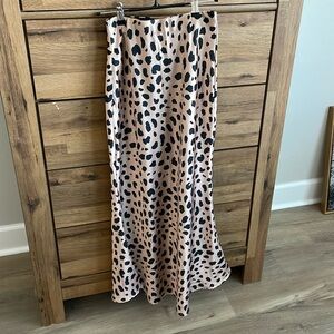 Amazon. Size S. Long cheetah print skirt. NWOT